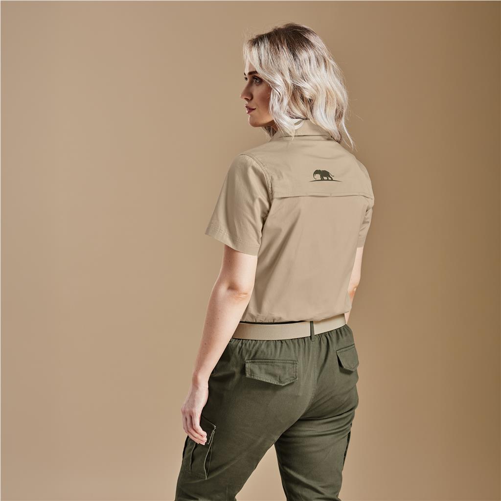 Ladies Short Sleeve Mawenzi Twill Shirt - Image 2