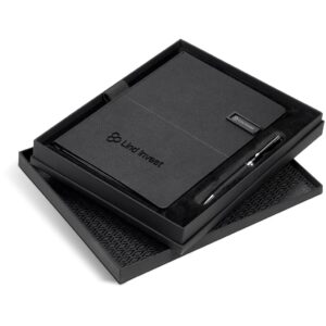 Alex Varga Corinthia Flash Drive Notebook & Pen Set – 32GB