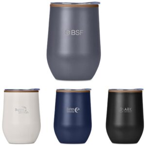Serendipio Ovolo Stainless Steel & Plastic Double-Wall Tumbler – 350ml