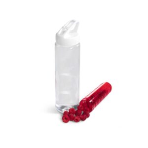 Zest Plastic Infuser Bottle – 750ml – Red